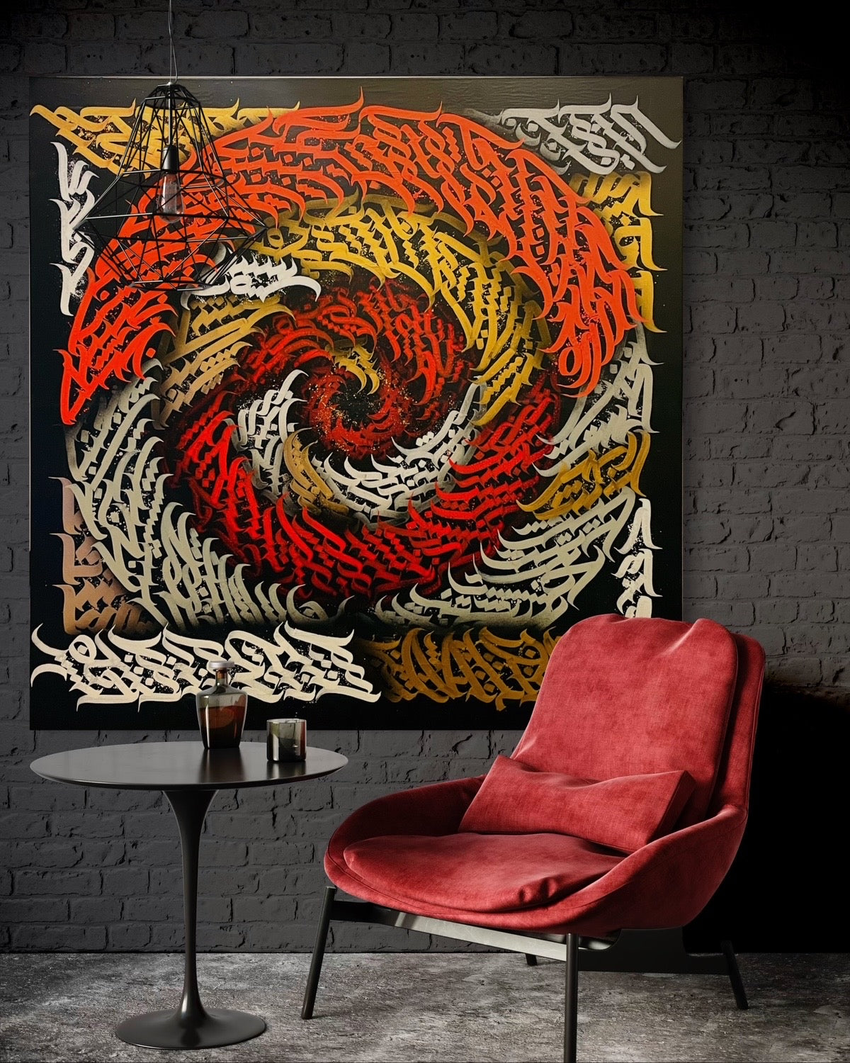 Up In Flames by Burnzy Art