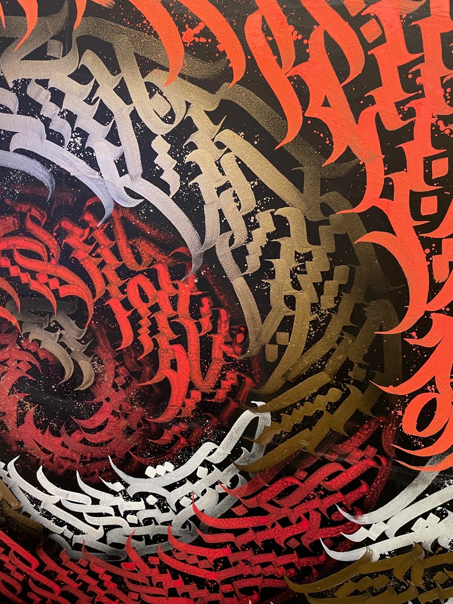 Up In Flames by Burnzy Art