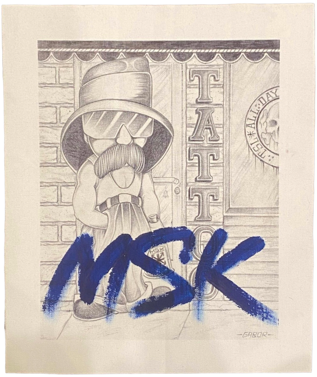 80s Cholo Art by Gabor MSK