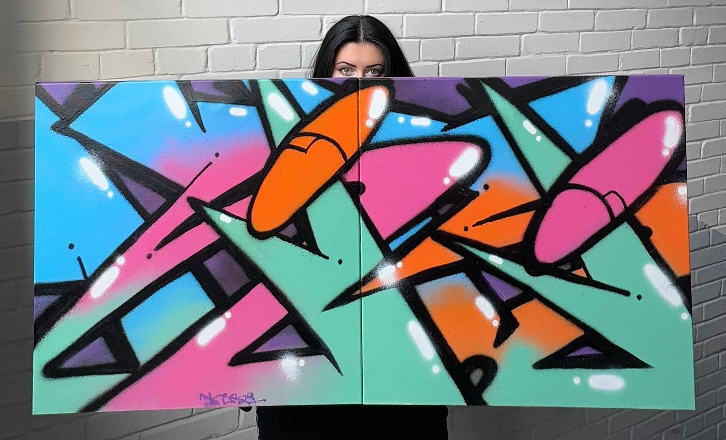 Bold Collisions, soft defiance by Kivi Nastya