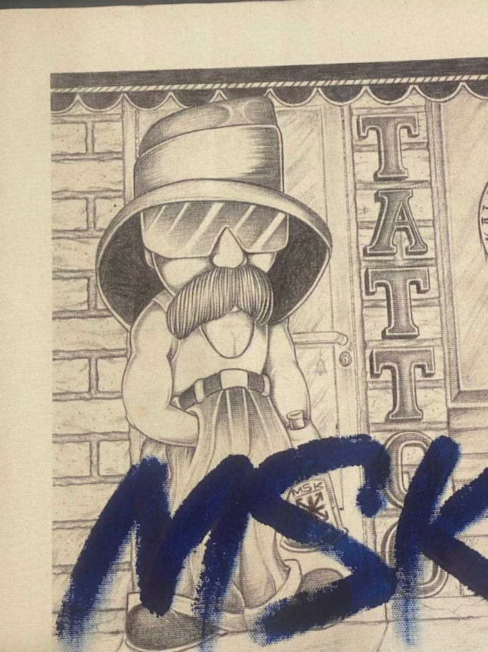 80s Cholo Art by Gabor MSK