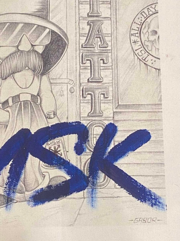 80s Cholo Art by Gabor MSK